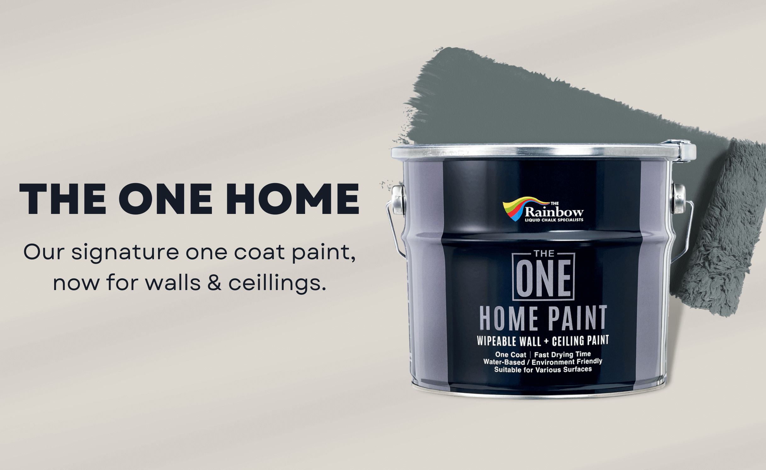 Introducing our new Wipable One Coat Wall and Ceiling Paint