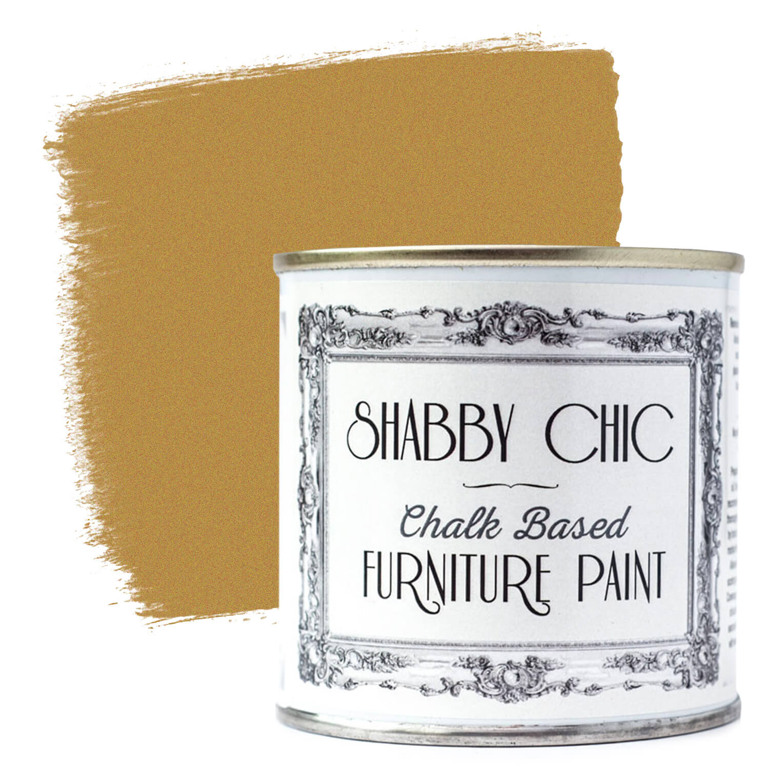 Shabby Chic Chalk Based Furniture Paint 250ml Antique Gold
